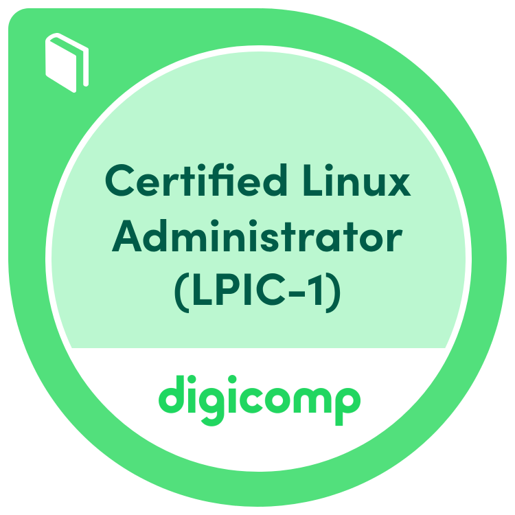 Kursteilnahme: Certified Linux Administrator (LPIC-1)