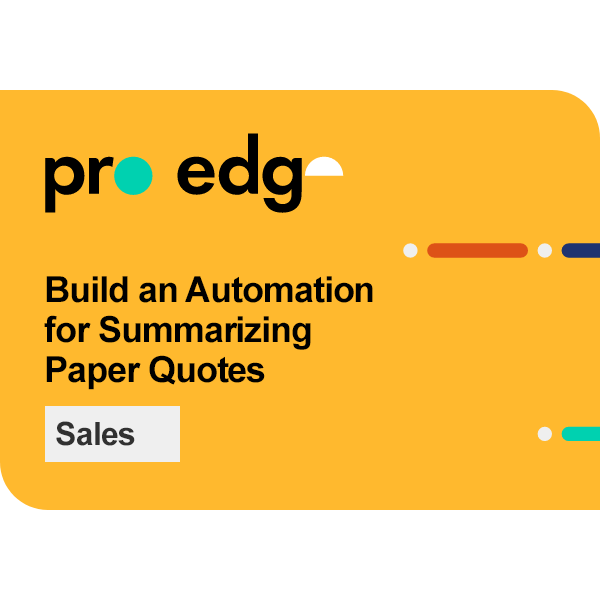 Build an Automation for Summarizing Paper Quotes