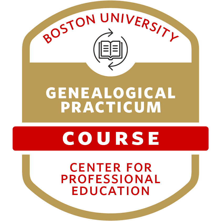 OGEN185 Genealogical Practicum