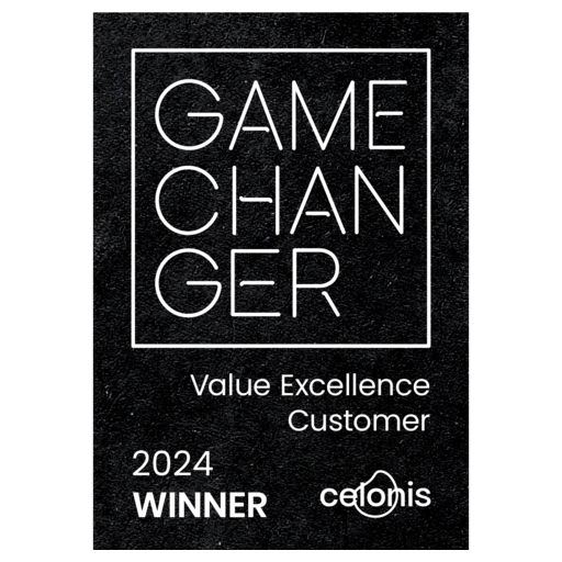 Game Changer 2024 Winner - Value Excellence - Customer - Credly