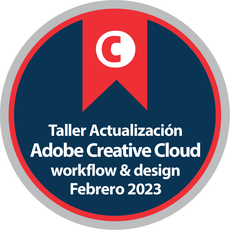 Taller de actualización Adobe Creative Cloud 2023 - workflow & design