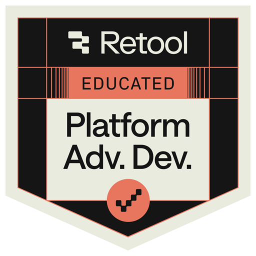 Retool Platform Advanced Developer - Credly