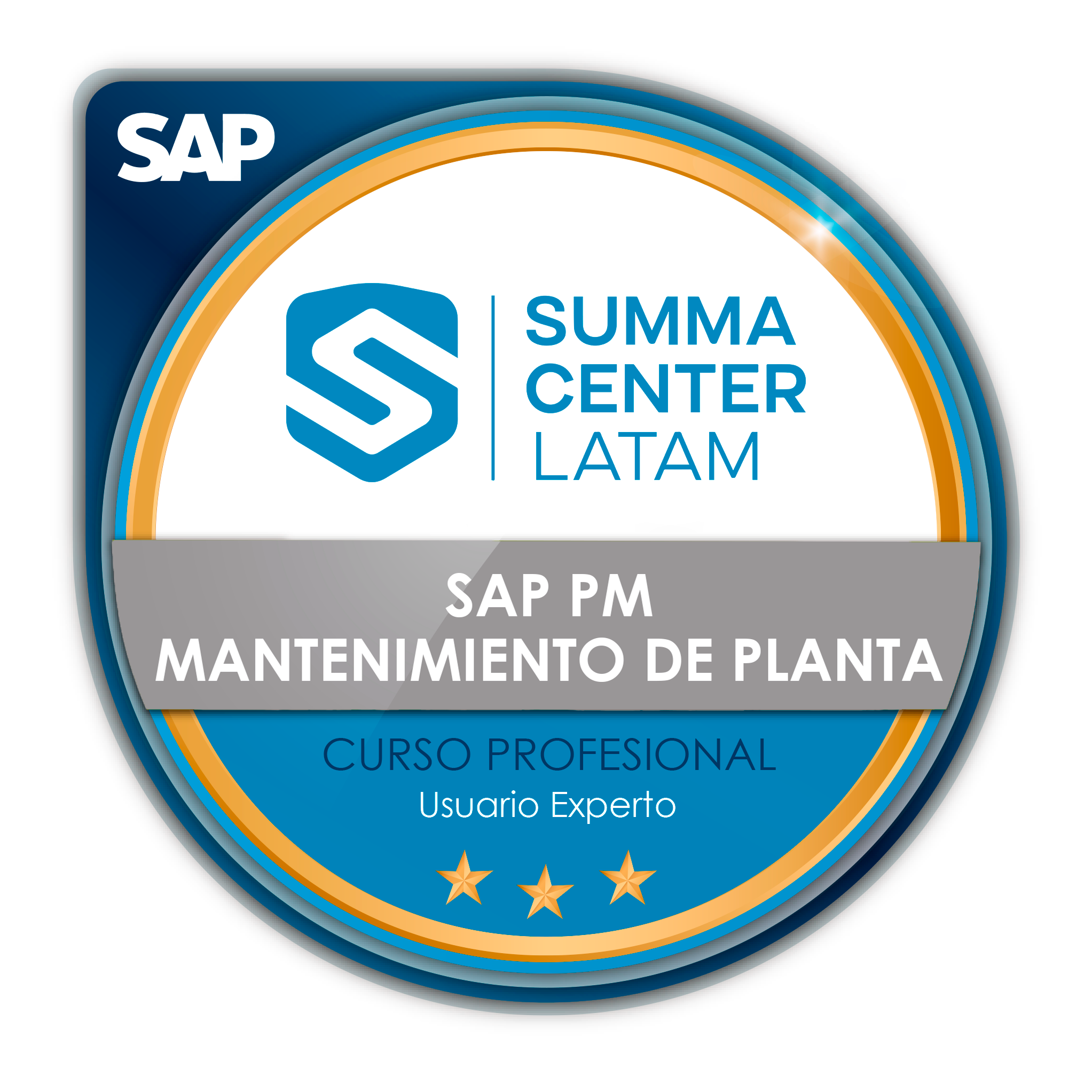 SAP PM Mantenimiento de Planta (Key User) Gold