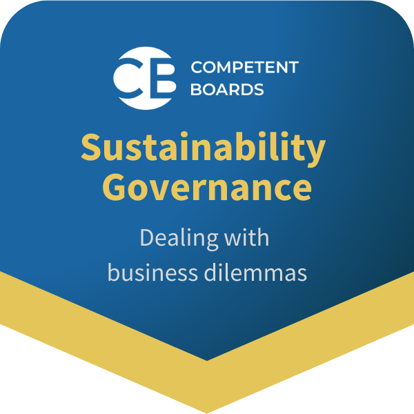 Sustainability Governance micro-credential: Dealing with Dilemmas: Turning Business Risks into Opportunities