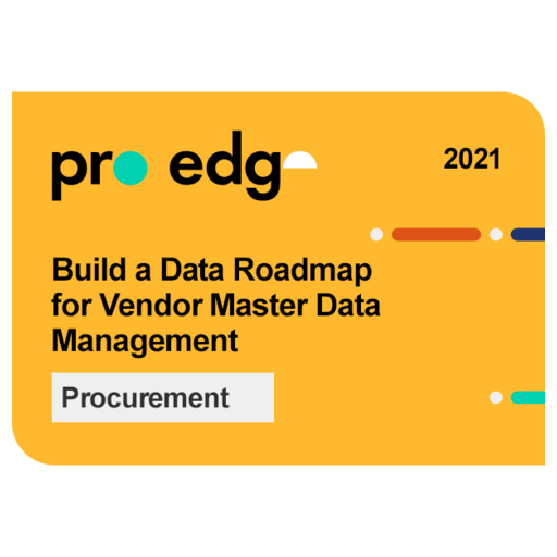 Build a Data Roadmap for Vendor Master Data Management Credly