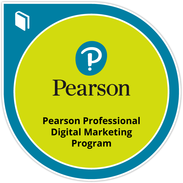 Pearson Professional Digital Marketing Program Badge