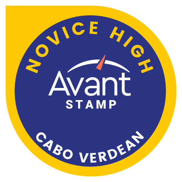 Avant Cabo Verdean Proficiency Test in Speaking and Writing: Novice/High(v.1)