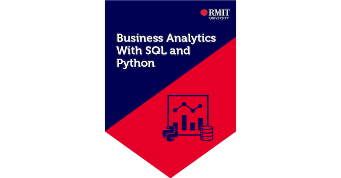 Business Analytics with SQL and Python - Credly