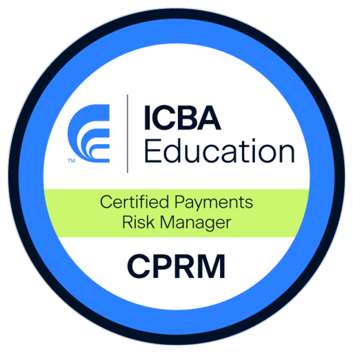 Certified Payments Risk Manager (CPRM) - Credly