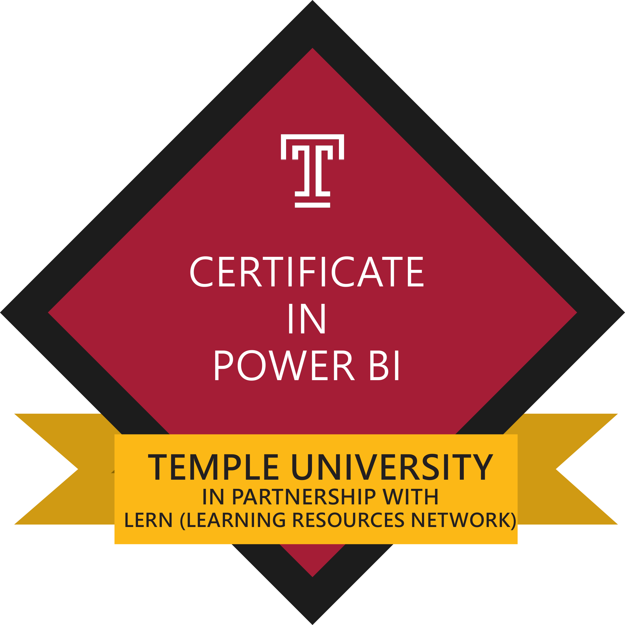 Certificate in Power BI