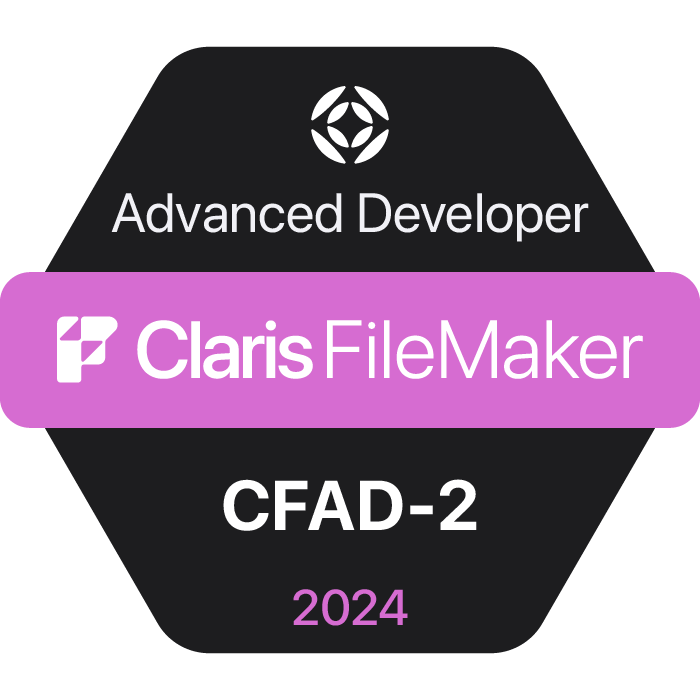 Claris FileMaker Advanced Developer