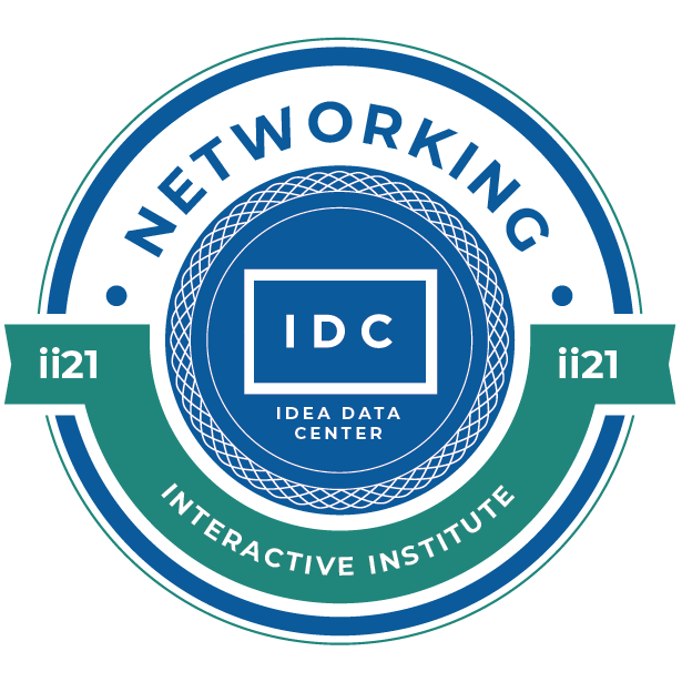 IDC ii21 Networking Badge Credly