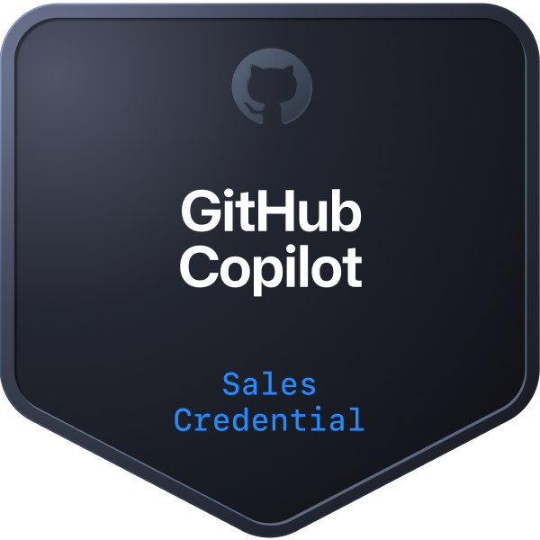 GitHub Copilot Sales Credential