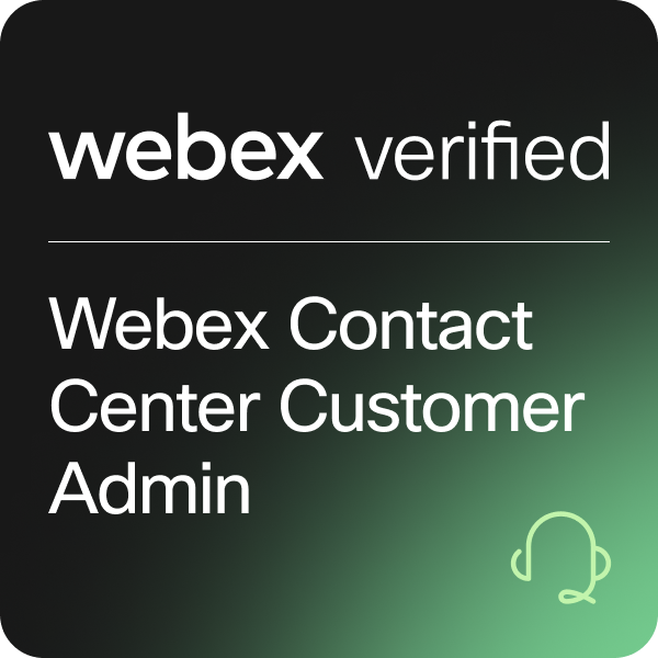 Webex Contact Center Customer Admin