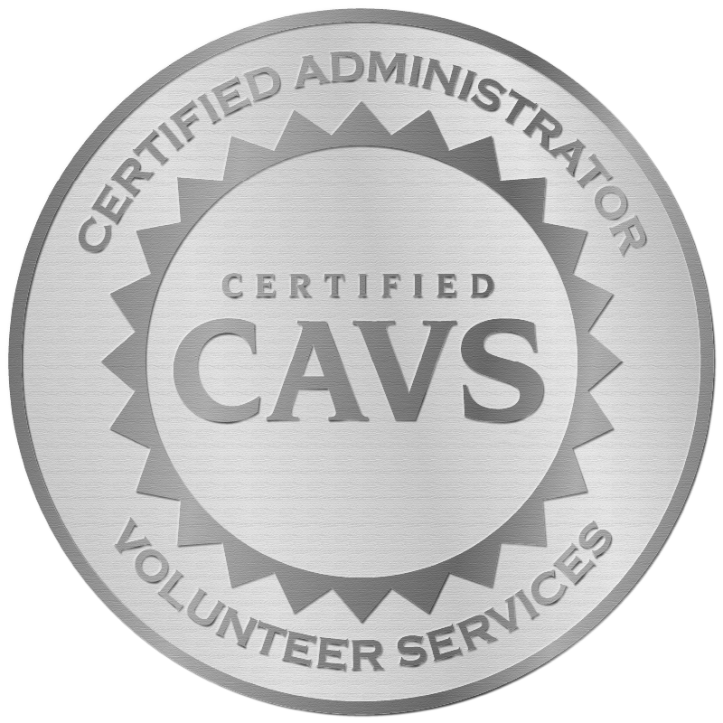 Certified Administrator of Volunteer Services - Credly