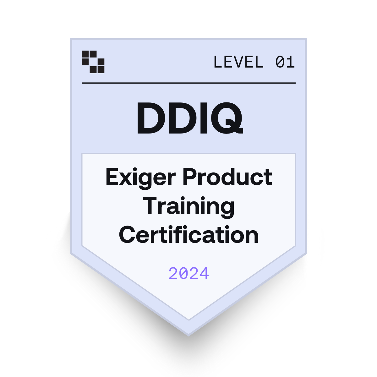 DDIQ Level 1 Certification - Product Knowledge