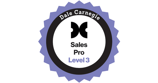 Sales Pro, Level 3 - Credly