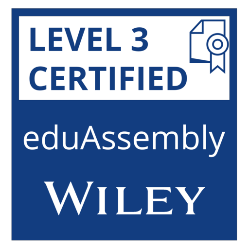 Level 3 Certified - Wiley eduAssembly - Credly