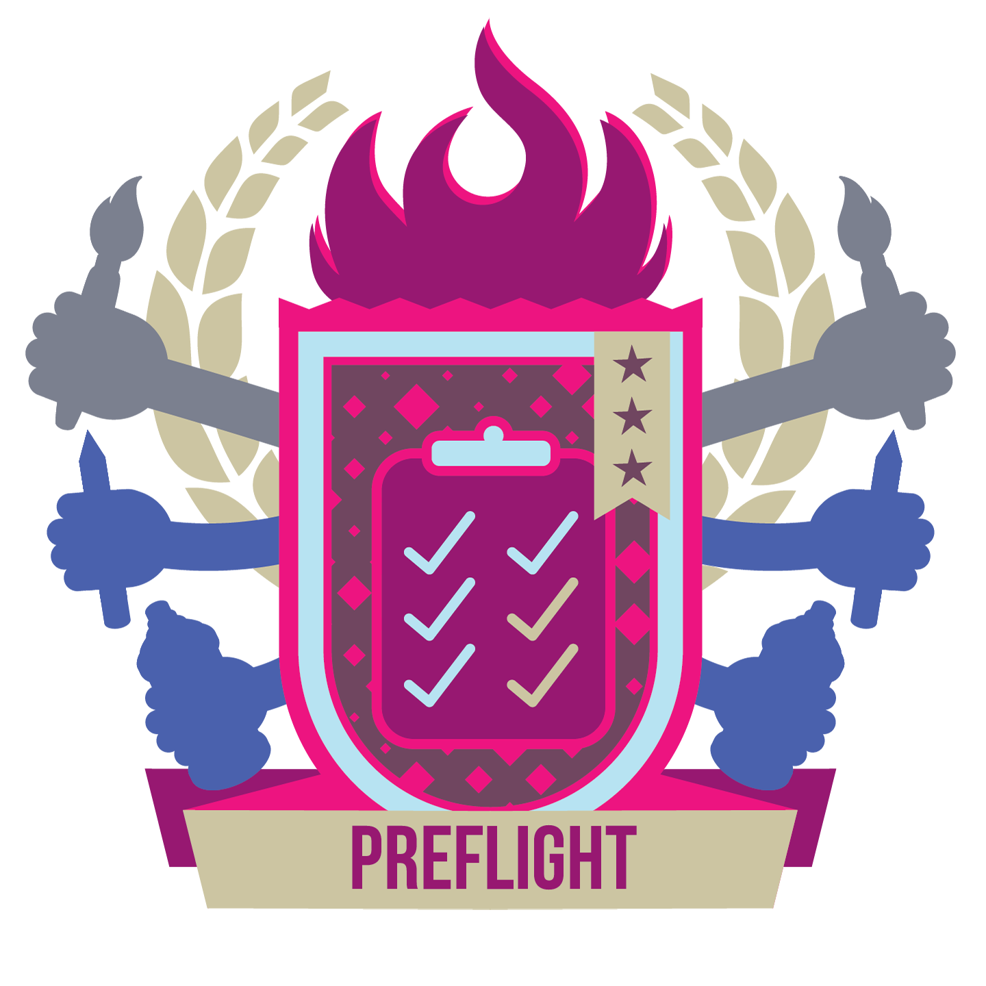 Preflight Level 3 Badge