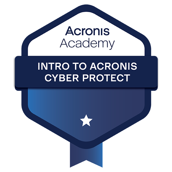 Intro to Acronis Cyber Protect