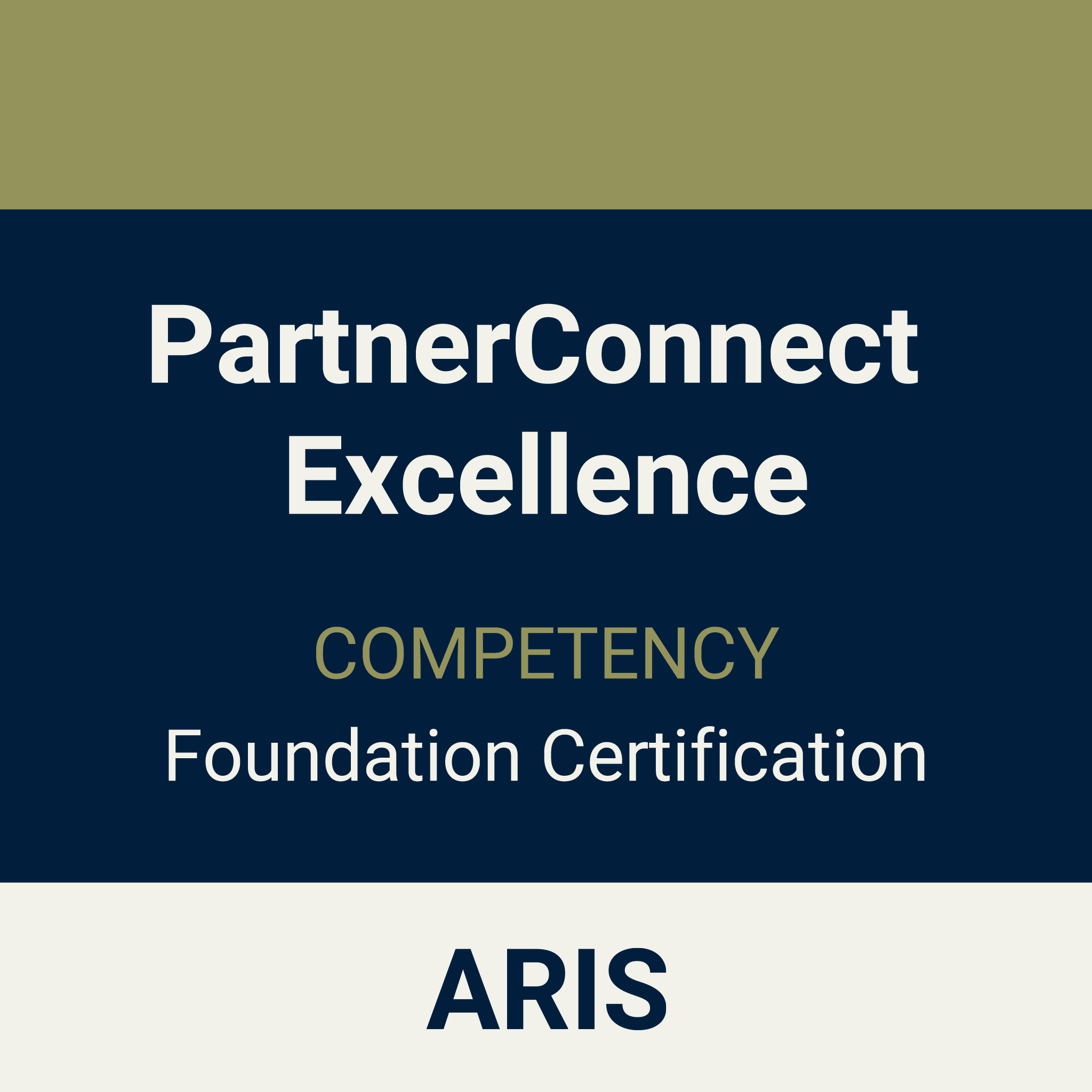 PartnerConnect Excellence Competency Foundation Badge