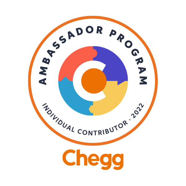 Chegg Ambassador Program (Individual Contributor)