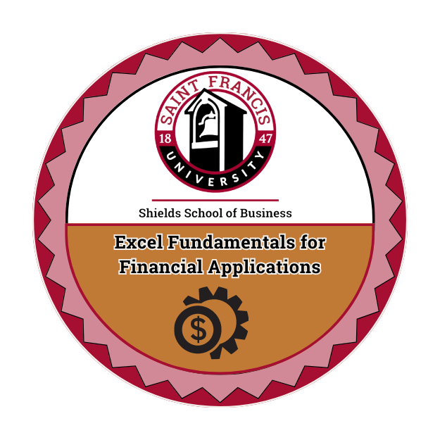 Excel Fundamentals for Financial Applications