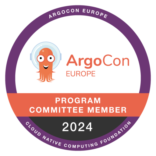 ArgoCon Europe 2024 Program Committee Member Badge - Credly