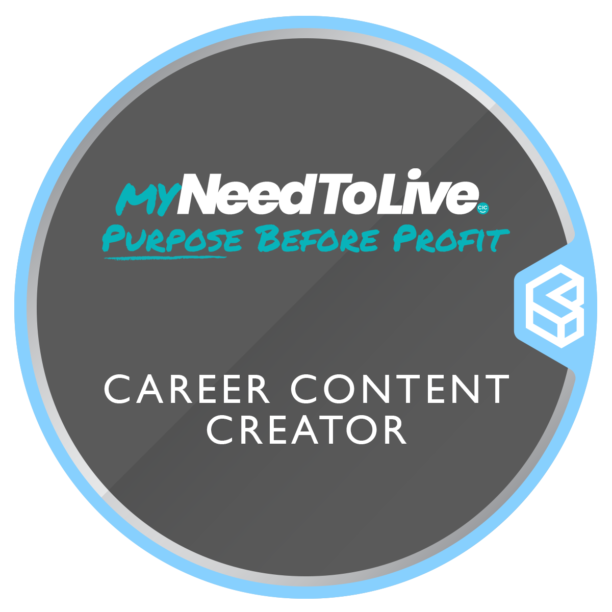 MyNeedToLive Everyday Role Model Career Content Creator