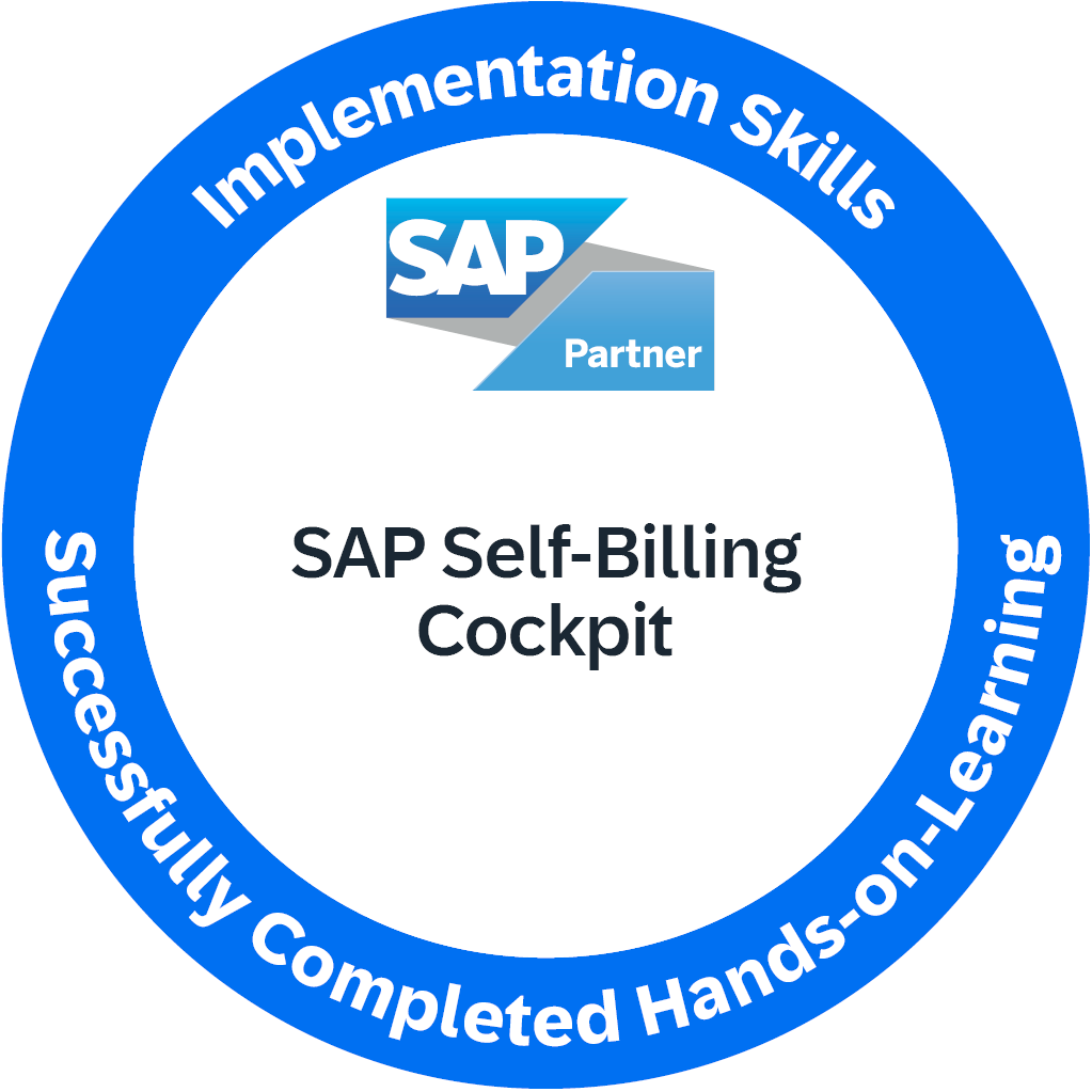 Implementation Skills - SAP Self-Billing Cockpit