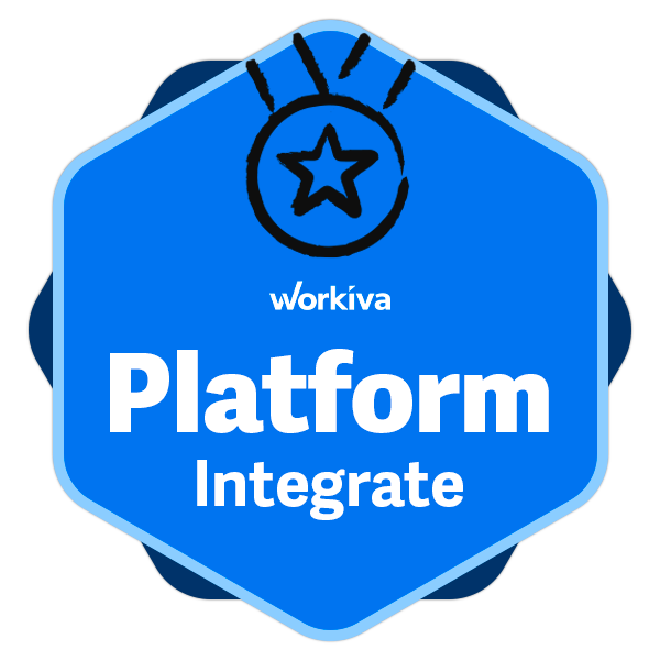 Workiva Platform: Integrate - Credly