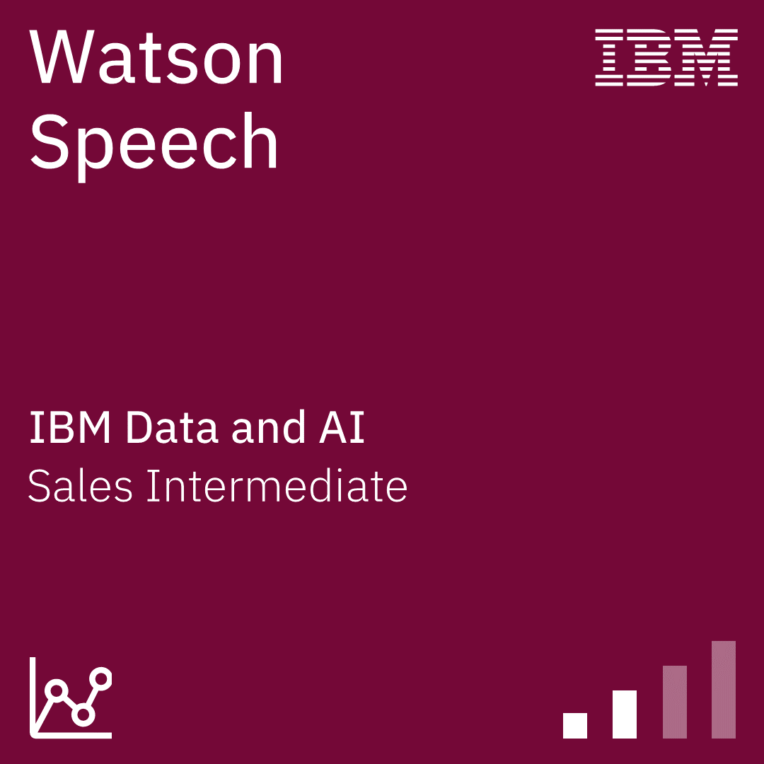 Watson Speech Sales Intermediate