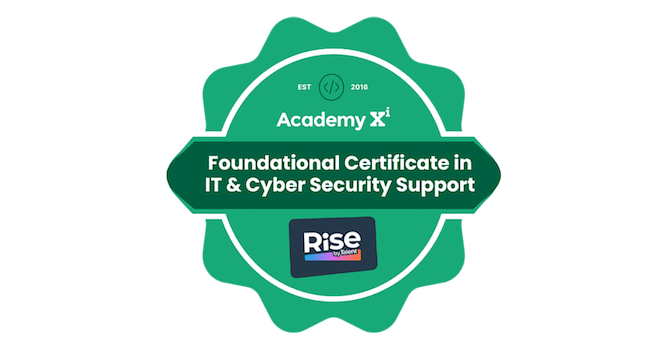 Foundational Certificate in IT & Cyber Security Support - Credly