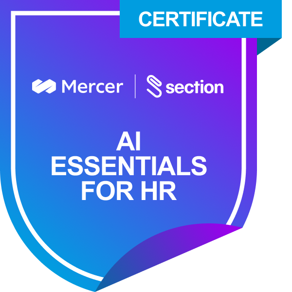 AI Essentials for HR - Credly