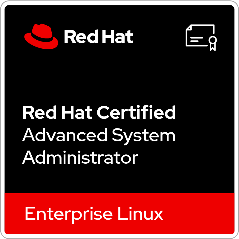 Red Hat Certified Advanced System Administrator in Enterprise Linux