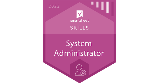 2023 System Administrator - Credly