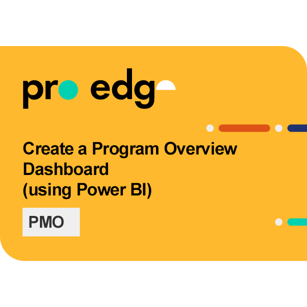 Create a Program Overview Dashboard (using Power BI)