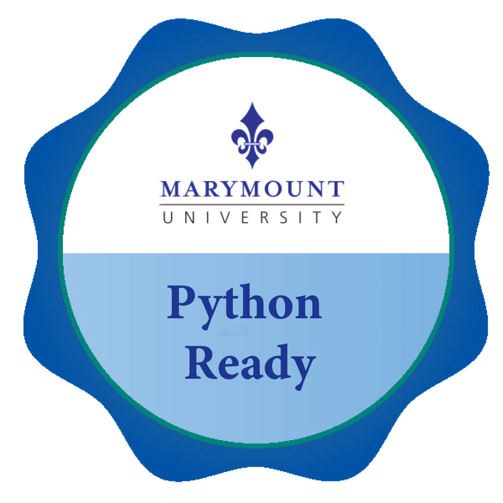 Marymount University: Python Ready