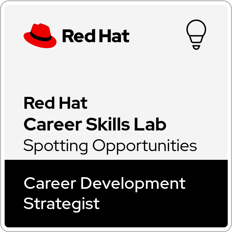 Red Hat Career Skills Lab - Spotting Opportunities