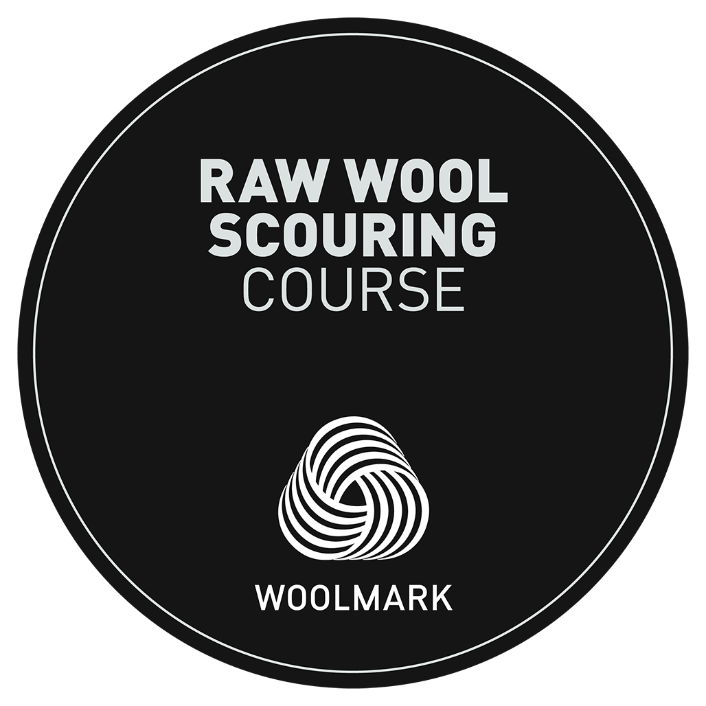 Raw wool scouring