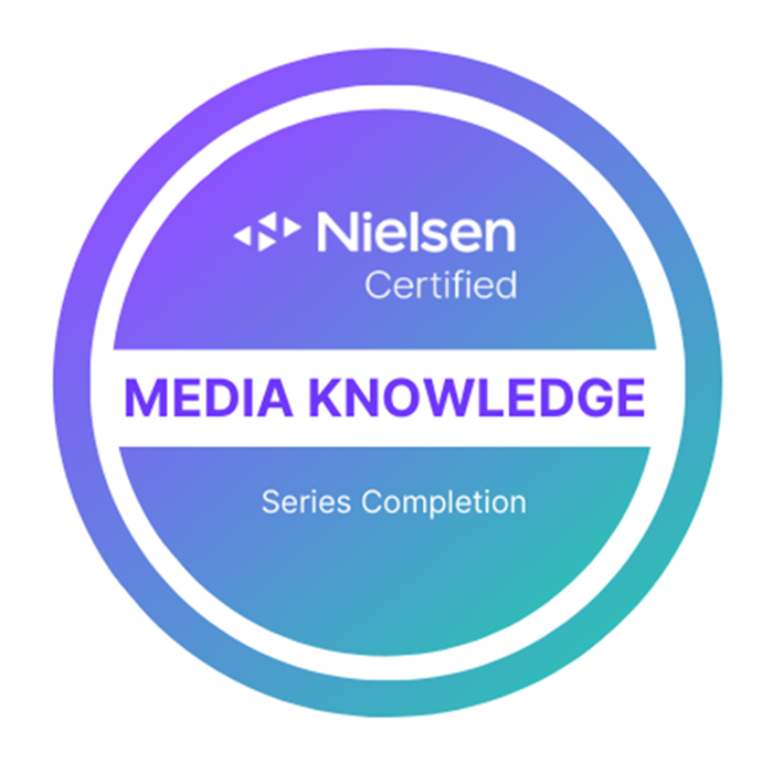 Nielsen Certified in Media Knowledge