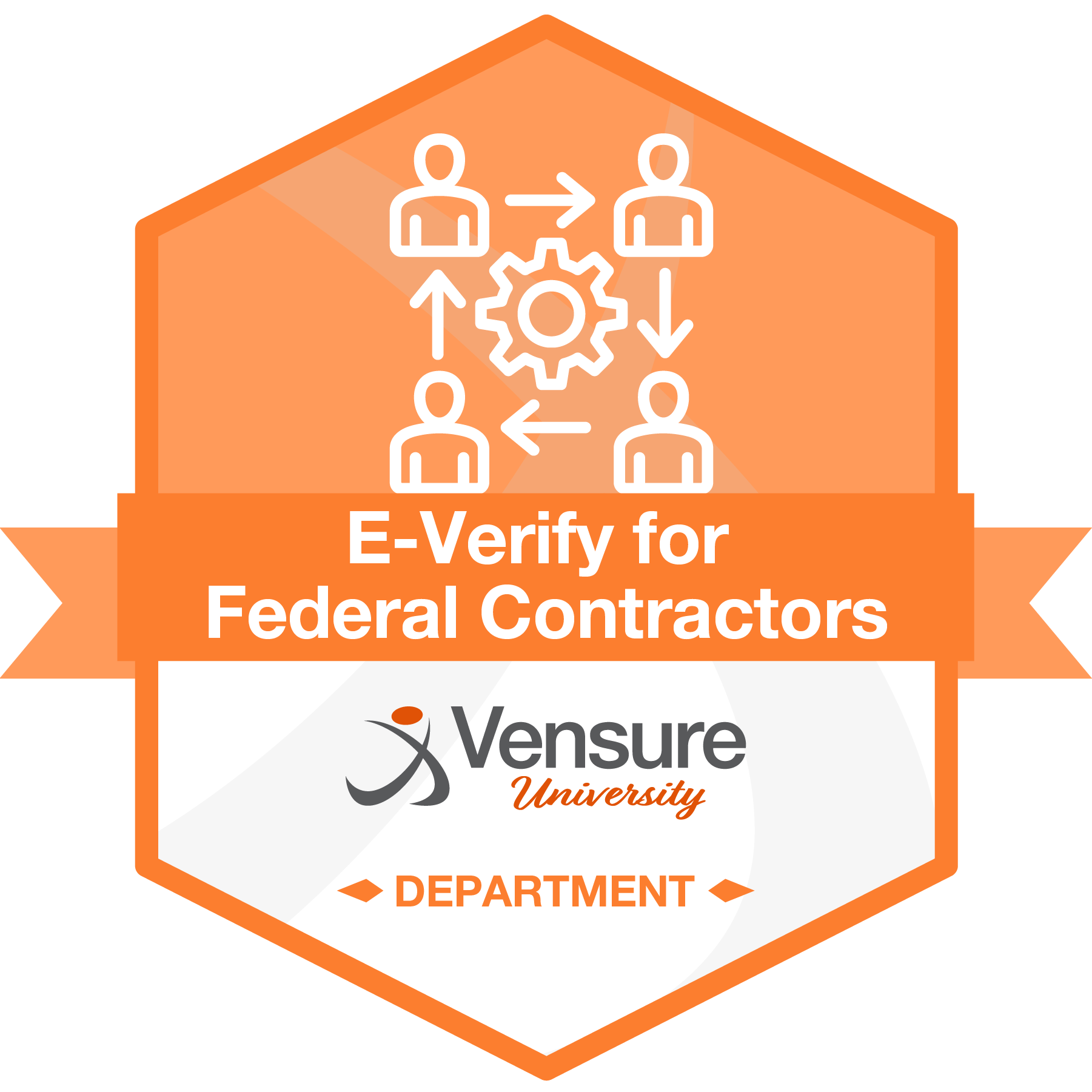 Department Badge: E-Verify for Federal Contractors