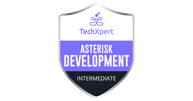 Asterisk Dev Beginner - Credly