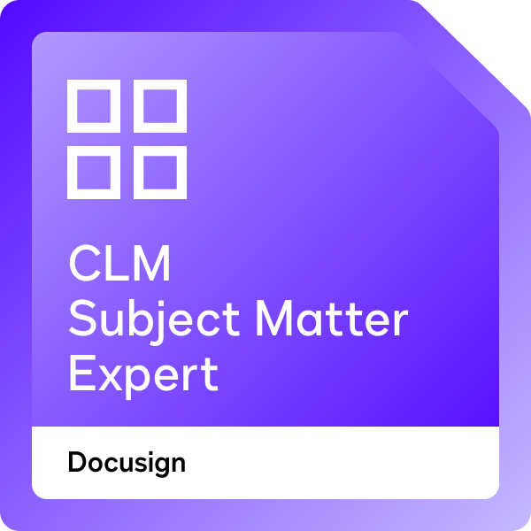 Docusign CLM Subject Matter Expert