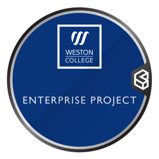 Weston College Weston Hospice Care Enterprise Project Credly