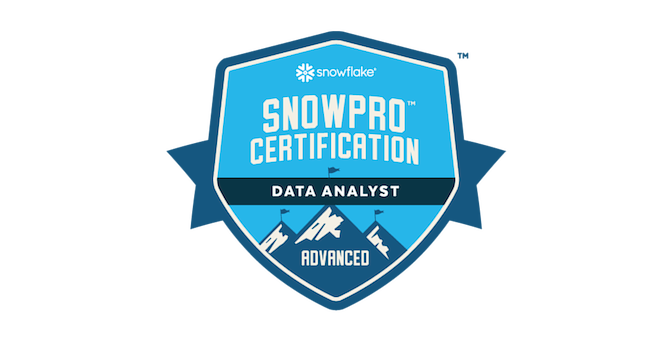 SnowPro Advanced: Data Analyst - Credly