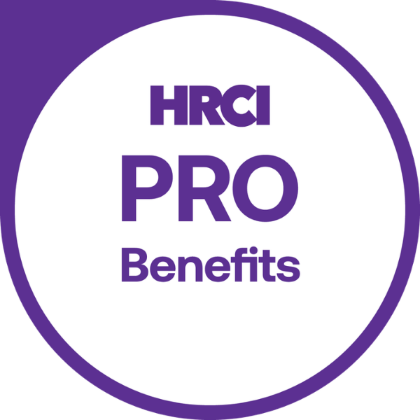 HRCI Pro: Benefits