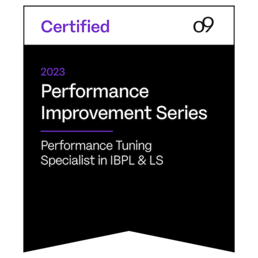 Performance Tuning Specialist in IBPL & LS - Credly