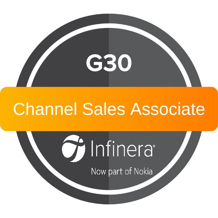 Infinera Certified Channel Sales Associate - GX G30 Series