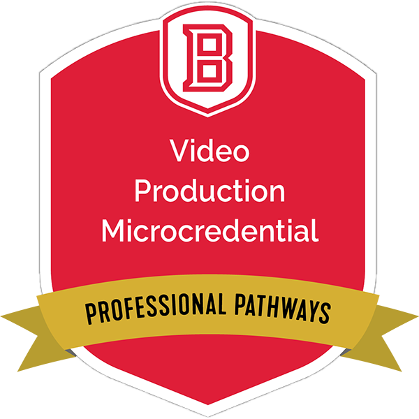 Video Production Microcredential